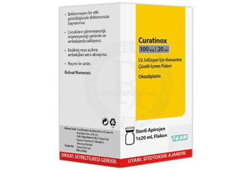 CURATINOX 100 MG/20 ML IV INFUZYON ICIN KONSANTRE COZELTI ICEREN 1 FLAKON